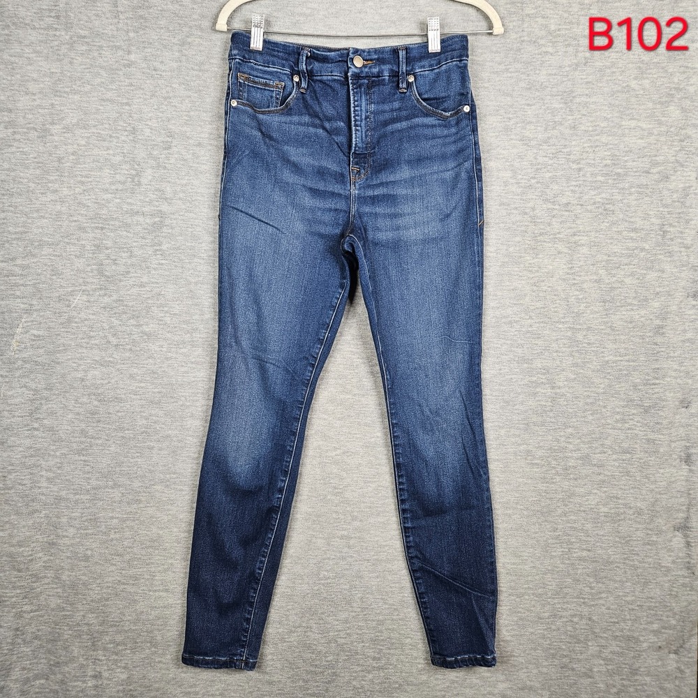 Good American GOOD WAIS Women's Skinny Blue Casual Jeans Size 8/29